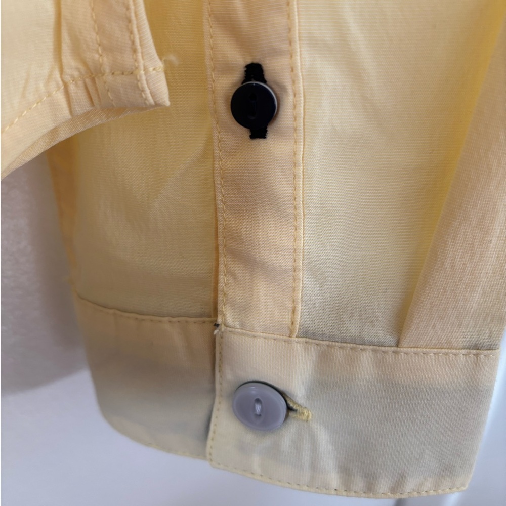 Columbia Fishing PFG Longsleeve Shirt Women’s Size Small Yellow Button Outdoor - Picture 7 of 10